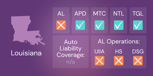 US Coverage Map LP Graphics_LOUISIANA (Q1 2026)_600x300